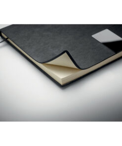 DIN A5 Notizbuch PU TREZE Schwarz 17 mo2645 03 box