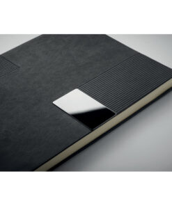 DIN A5 Notizbuch PU TREZE Schwarz 16 mo2645 03 detail