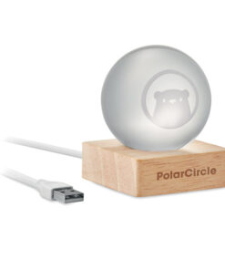 Alternative view of LED-Glaskugel LIGHT