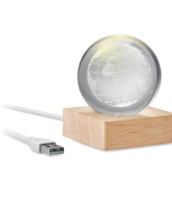 Alternative view of LED-Glaskugel Globus GLOBE LIGHT