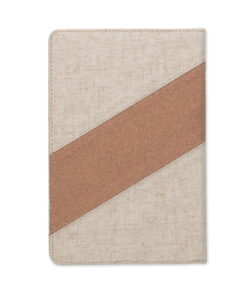 A5-Notizbuch mit 15W-Ladegerät CORTONA Beige 14 mo2734 13 picture3