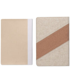 A5-Notizbuch mit 15W-Ladegerät CORTONA Beige 15 mo2734 13 picture4
