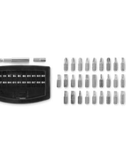 Schraubendreher-Bit-Set SCREY Schwarz 12 mo2736 03 open