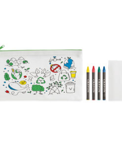 Schlampermäppchen mit Stiften CRAY 10 mo2787 48 open