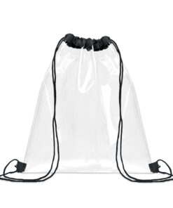 Transparenter Kordelzugbeutel