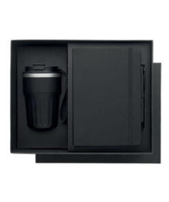 Geschenkset 3-teilig ENGAGE Schwarz 20 mo2930 03 side