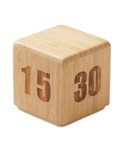 Zeitwürfel Bambus CURT