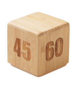 Alternative view of Zeitwürfel Bambus CURT