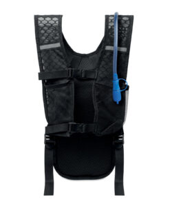 Sportrucksack 420D PU CONFI Schwarz 14 mo2935 03 top