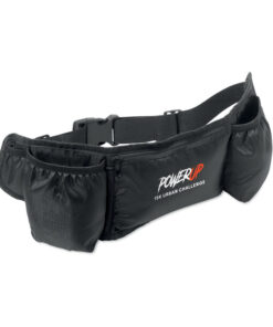 Sport-Gürteltasche 420D RPET STEADY Schwarz 12 mo2953 03 print