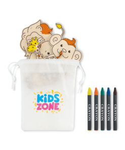 Holzanhänger-Set THEZOO Weiß 12 mo2968 06 print