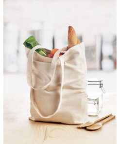 Canvas Shopping Tasche 270g/m² RASSA Beige 10 mo6159 13 open