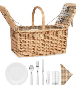 Picknickkorb aus Korbweide MIMBRE PLUS