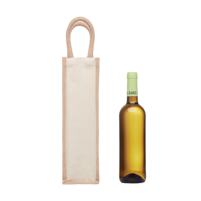 Flaschen-Geschenktasche Jute CAMPO DI VINO – Bild 2