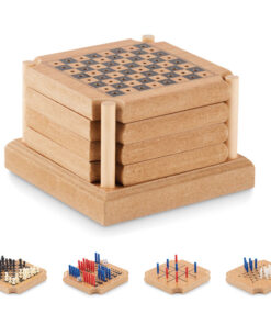 Untersetzer-Set mit Spielen