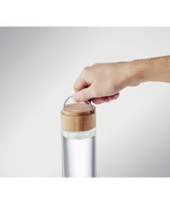 Trinkflasche Glas 500ml AMELAND Transparent 10 mo6413 22 detail