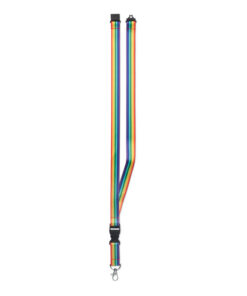 Regenbogen Lanyard RPET BOWYARD Multicolour 9 mo6423 99 side