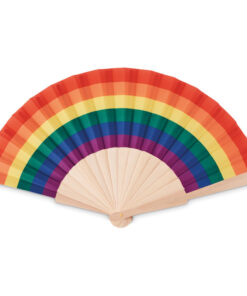 Fächer regenbogenfarbig BOWFAN