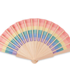 Alternative view of Fächer regenbogenfarbig BOWFAN