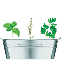 Alternative view of Zink-Pflanzkübel MIX SEEDS