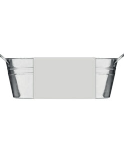 Zink-Pflanzkübel MIX SEEDS Mattsilber 11 mo6497 16 open