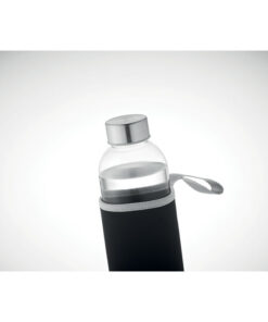 Trinkflasche Glas 750 ml UTAH LARGE Schwarz 14 mo6545 03 detail
