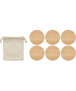 Alternative view of Untersetzer-Set Bambus BAYIN SET