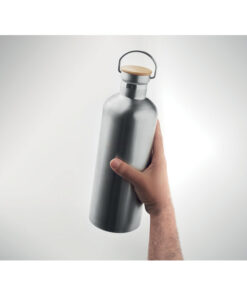 Isolierflasche 1,5L HELSINKI EXTRA Mattsilber 15 mo6676 16 detail