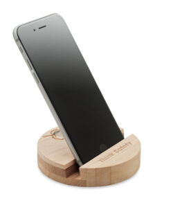 Smartphone Halter Birkenholz GROW ROUND STAND Holz 9 mo6691 40 print