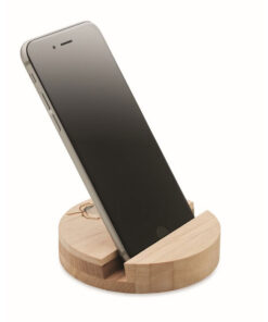 Alternative view of Smartphone Halter Birkenholz GROW ROUND STAND