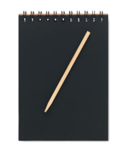 Alternative view of Notizbuch mit Kratzpapier BLACK