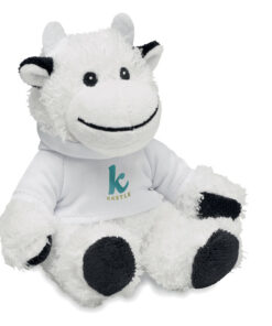 Plüsch-Kuh mit Hoody MANNY Weiß 11 mo6735 06 print