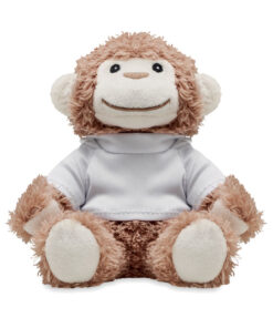 Plüsch-Affe mit Hoody LENNY Weiß 10 mo6737 06 top
