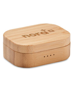 TWS 5.0 wireless Ohrhörer-Set JAZZ BAMBOO Holz 11 mo6780 40 print