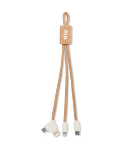 Alternative view of 3in1 Ladekabel Kork CABIE