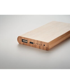 Powerbank mit Ladestation ARENA C Holz 12 mo6815 40 detail