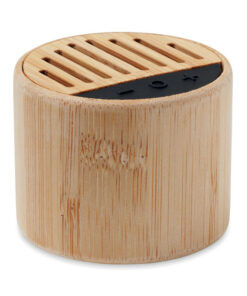 Wireless Lautsprecher Bambus ROUND LUX
