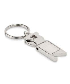 Schlüsselring mit Münzhalter TOKEU