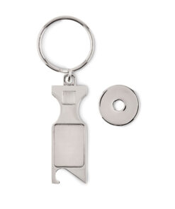 Alternative view of Schlüsselring mit Münzhalter TOKEU