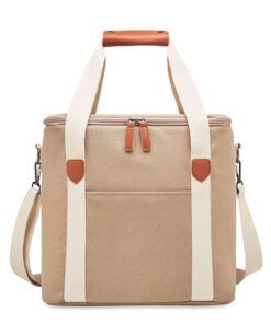 Große Kühltasche Canvas KECIL LARGE Beige 8 mo6869 13 side