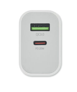 18W 2-Port USB-Ladegerät EU-Ste PORT 9 mo6879 06 side