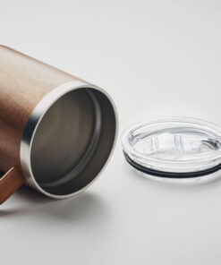 Doppelwandiger Becher 300 ml NAMIB MUG Braun 11 mo6933 01 open