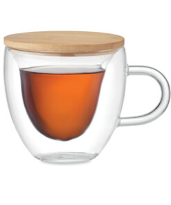 Doppelwandiges Borosilikatglas CORAMUG Transparent 11 mo6937 22 side