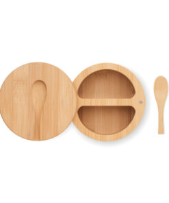 Alternative view of Salz- und Pfefferdose Bambus S&P