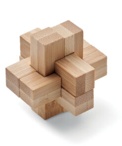 Holzpuzzle/Gehirnjogging Bambus SQUARENATS
