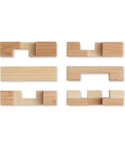 Alternative view of Holzpuzzle/Gehirnjogging Bambus SQUARENATS