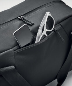 Sporttasche 300D Ripstop GRENOBLE Schwarz 10 mo6999 03 open