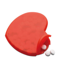 Pfefferminzspender Herz CORAMINT Rot 8 mo7158 05b