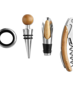 Wein-Set in Bambus-Box TARDOR 10 mo8293 40b