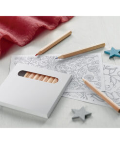 Mal-Set mit Buntstiften PAINT&RELAX Weiß 12 mo8850 06 ambiant